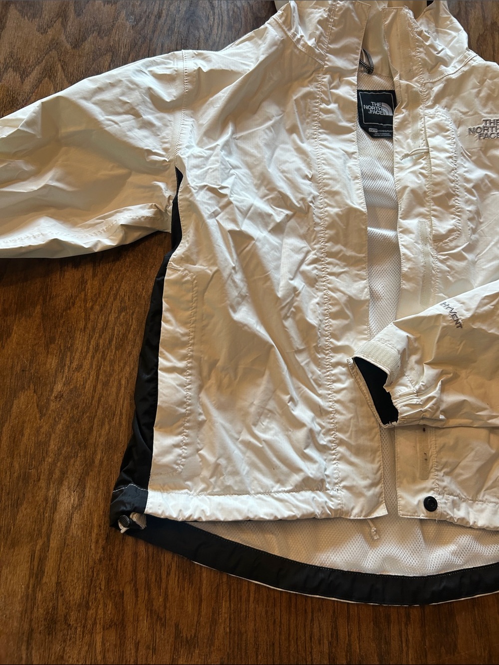 The North Face White Jacket with Black Accents - Picture 5 of 10